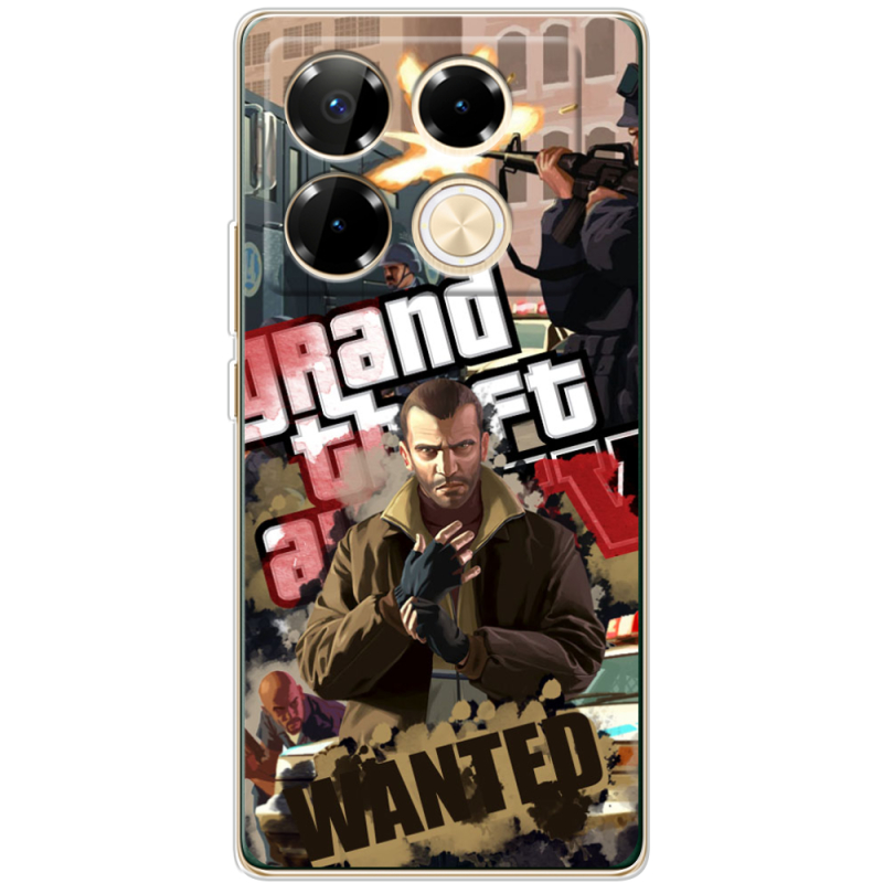 Чехол BoxFace Infinix Note 40 Pro GTA 4