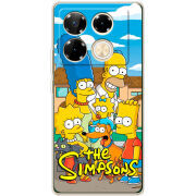 Чехол BoxFace Infinix Note 40 Pro The Simpsons