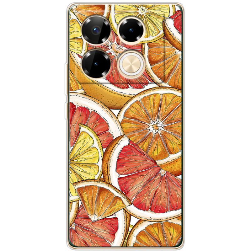 Чехол BoxFace Infinix Note 40 Pro Citrus Pattern