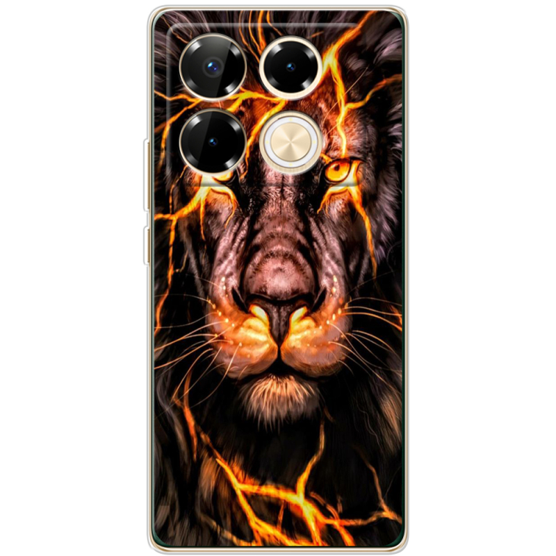 Чехол BoxFace Infinix Note 40 Pro Fire Lion