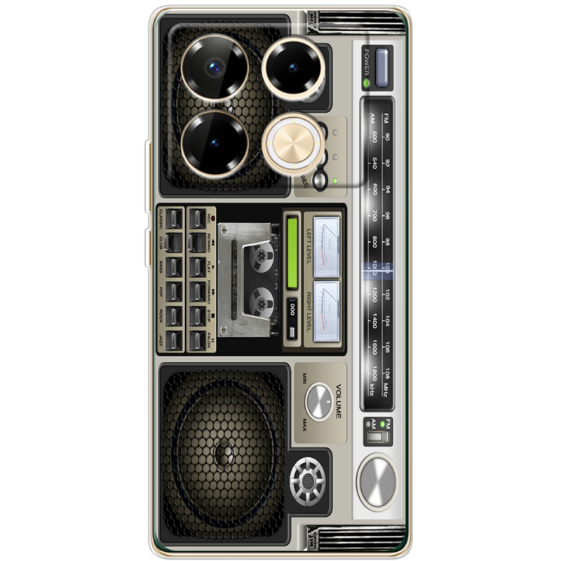 Чехол BoxFace Infinix Note 40 Pro Old Boombox