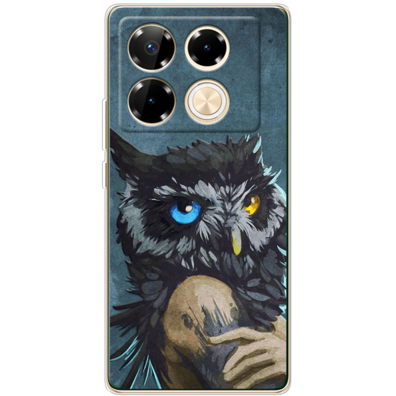 Чехол BoxFace Infinix Note 40 Pro Owl Woman