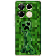 Чехол BoxFace Infinix Note 40 Pro Minecraft Creeper