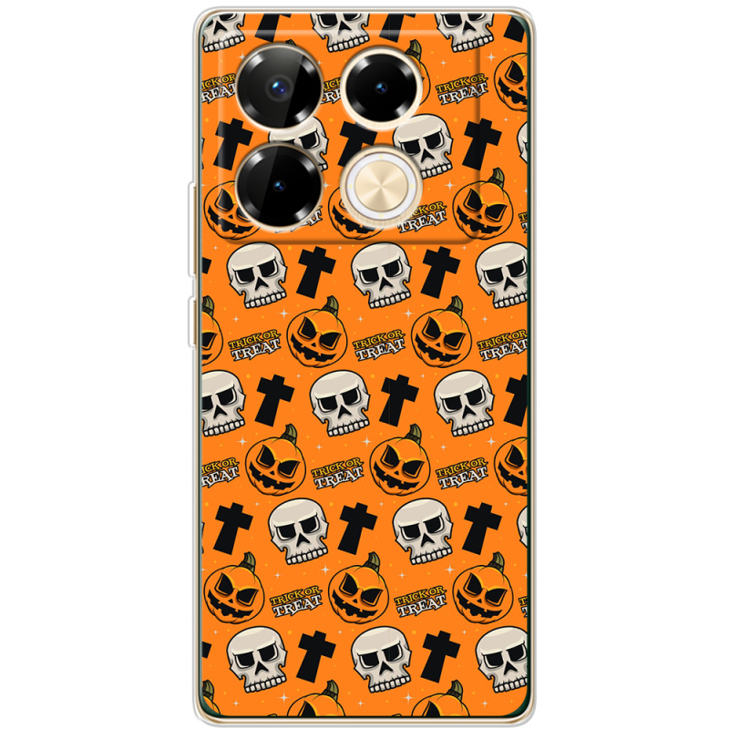 Чехол BoxFace Infinix Note 40 Pro Halloween Trick or Treat