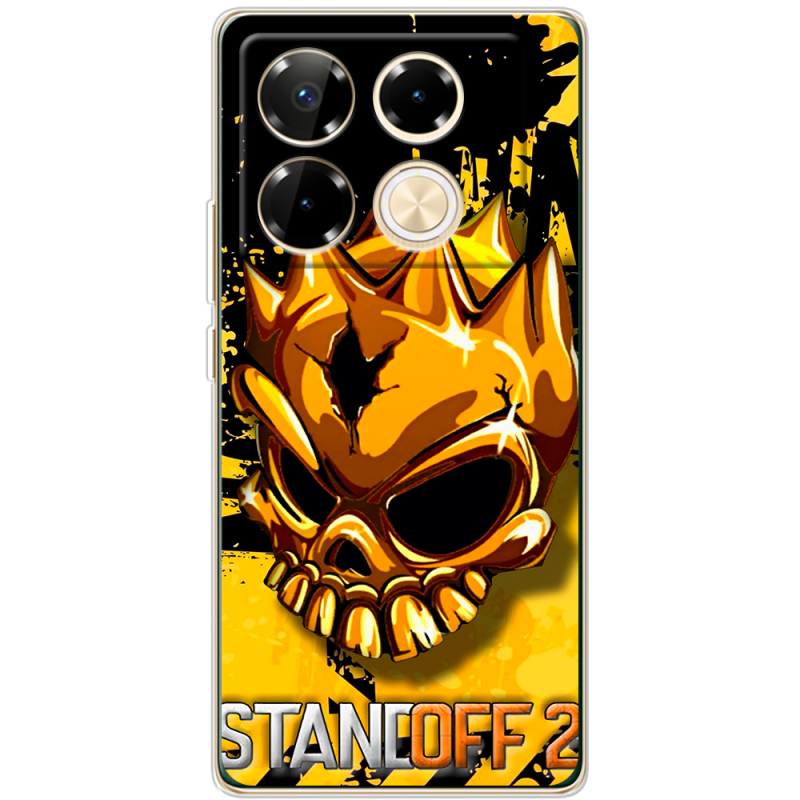 Чехол BoxFace Infinix Note 40 Pro StandOff 2 gold