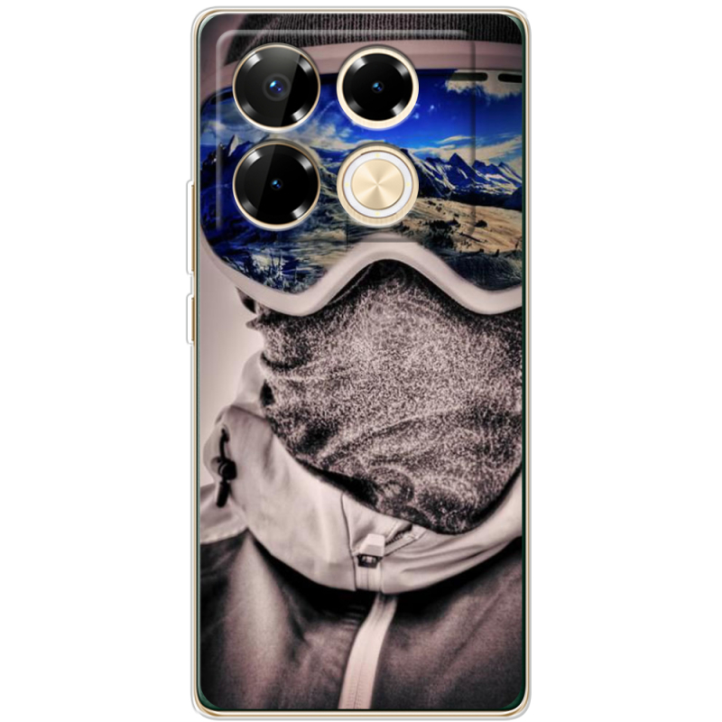 Чехол BoxFace Infinix Note 40 Pro snowboarder