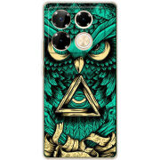 Чехол BoxFace Infinix Note 40 Pro Masonic Owl