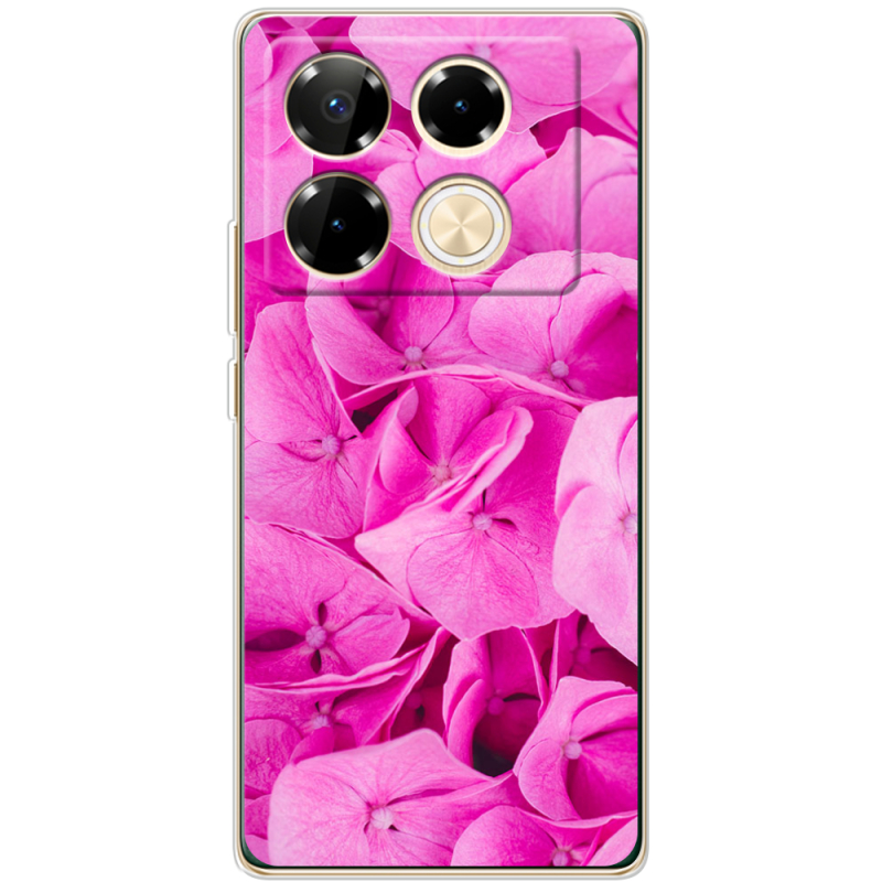 Чехол BoxFace Infinix Note 40 Pro Pink Flowers