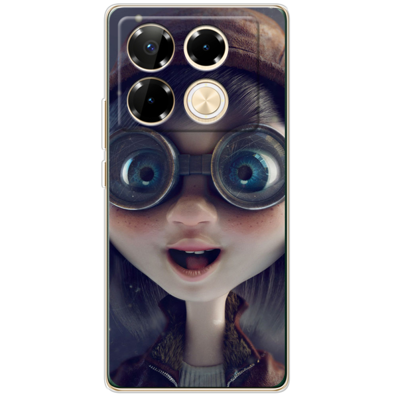 Чехол BoxFace Infinix Note 40 Pro Blue Eyes