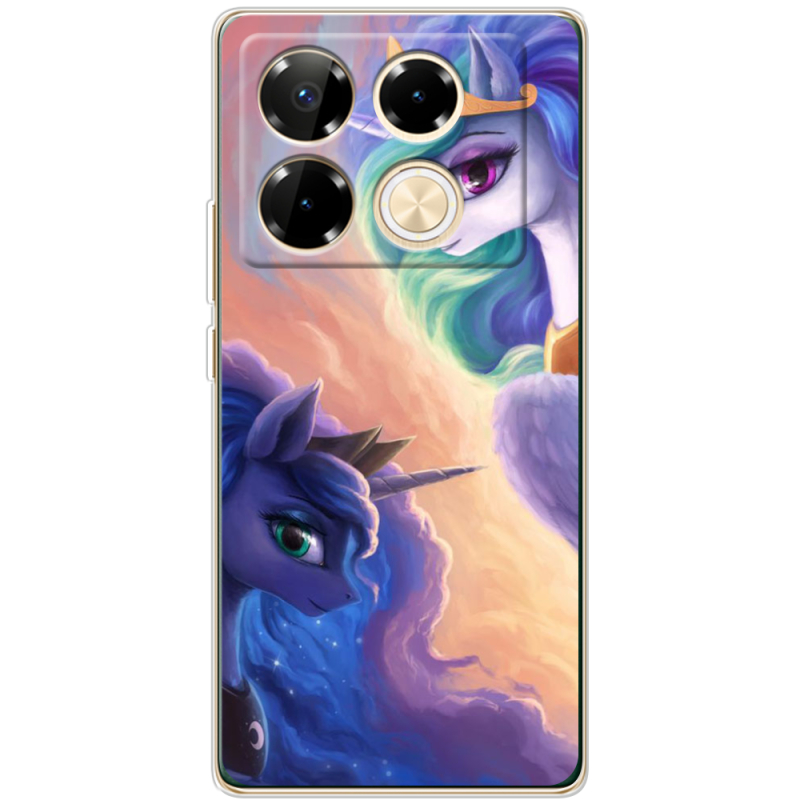 Чехол BoxFace Infinix Note 40 Pro My Little Pony Rarity  Princess Luna