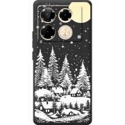 Черный чехол BoxFace Infinix Note 40 Pro 