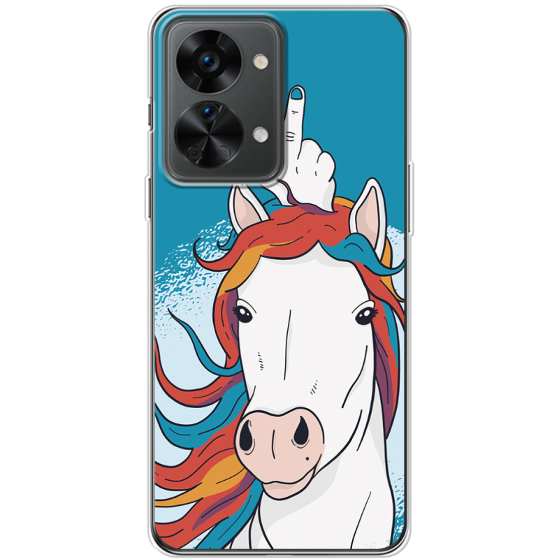 Чехол BoxFace OnePlus Nord 2T 5G Fuck Unicorn