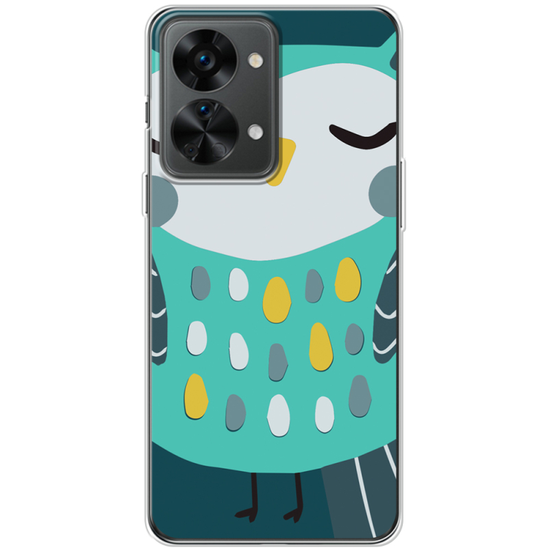 Чехол BoxFace OnePlus Nord 2T 5G Green Owl