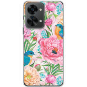 Чехол BoxFace OnePlus Nord 2T 5G Birds in Flowers