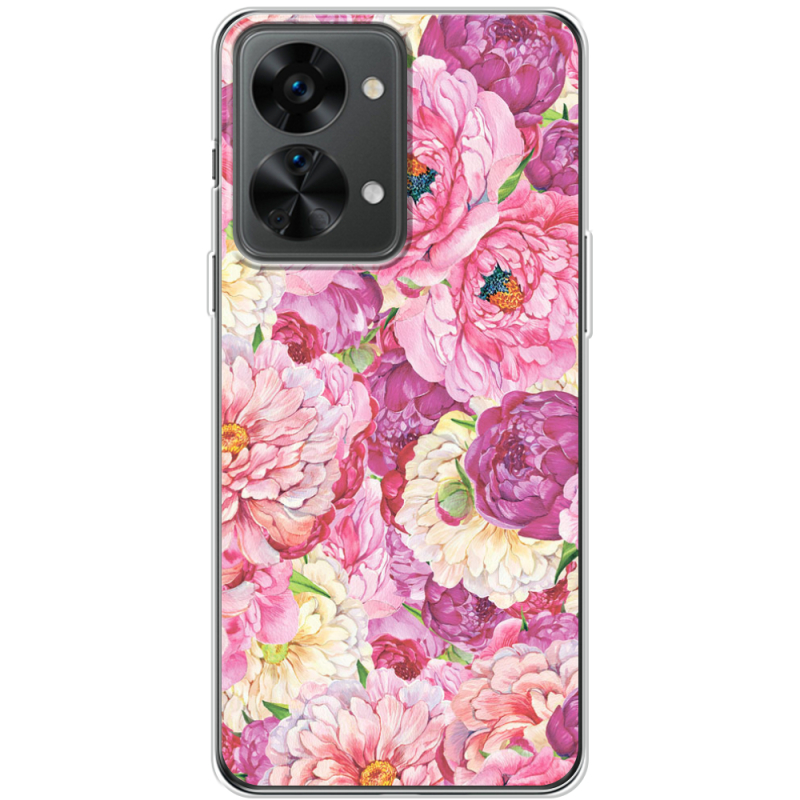 Чехол BoxFace OnePlus Nord 2T 5G Pink Peonies