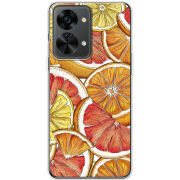 Чехол BoxFace OnePlus Nord 2T 5G Citrus Pattern