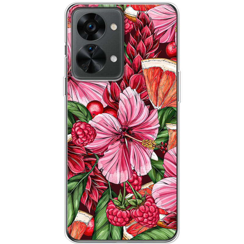 Чехол BoxFace OnePlus Nord 2T 5G Tropical Flowers