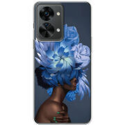 Чехол BoxFace OnePlus Nord 2T 5G Exquisite Blue Flowers