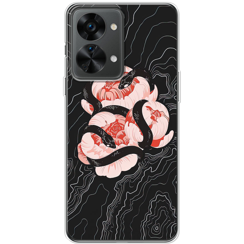 Чехол BoxFace OnePlus Nord 2T 5G Snake Rose