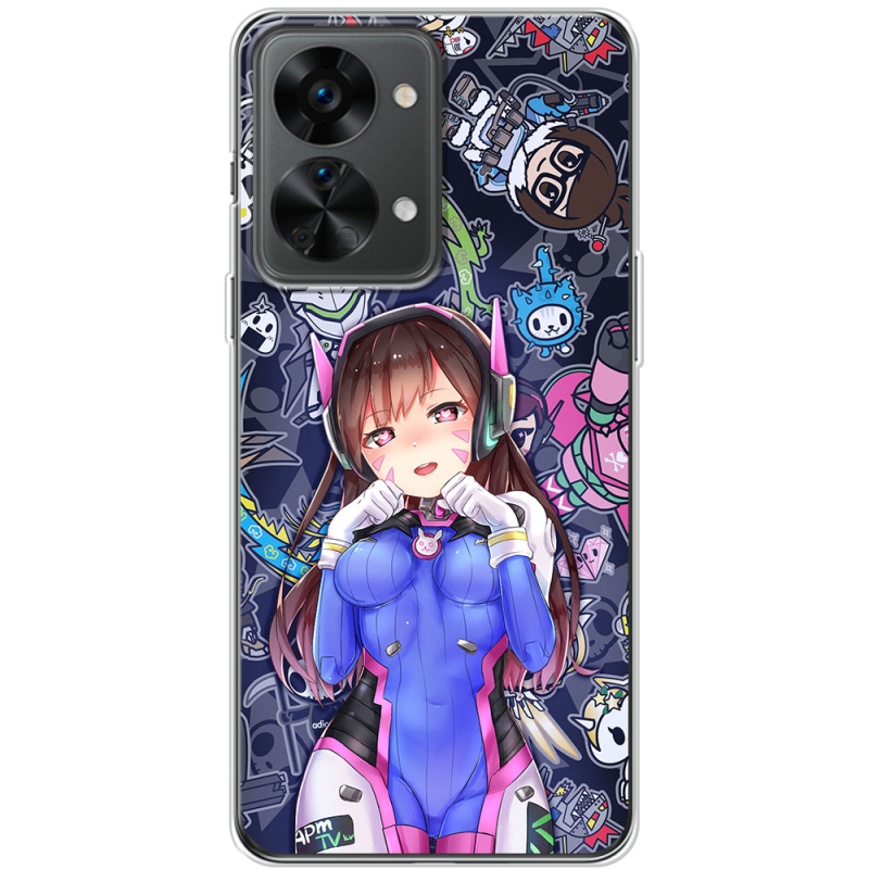 Чехол BoxFace OnePlus Nord 2T 5G Overwatch D.VA