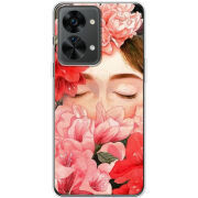 Чехол BoxFace OnePlus Nord 2T 5G Girl in Flowers