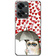 Чехол BoxFace OnePlus Nord 2T 5G Raining Hearts