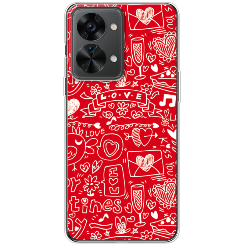 Чехол BoxFace OnePlus Nord 2T 5G Happy Valentines