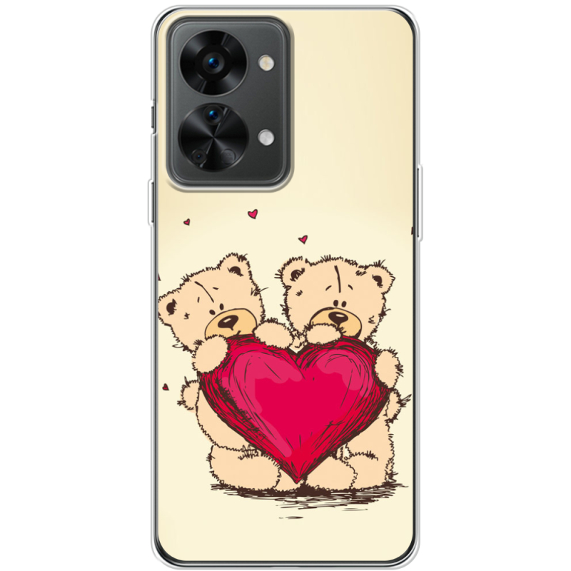 Чехол BoxFace OnePlus Nord 2T 5G Teddy Bear Love