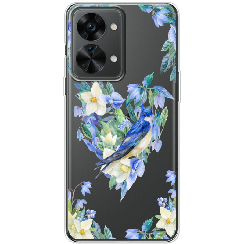 Прозрачный чехол BoxFace OnePlus Nord 2T 5G Spring Bird