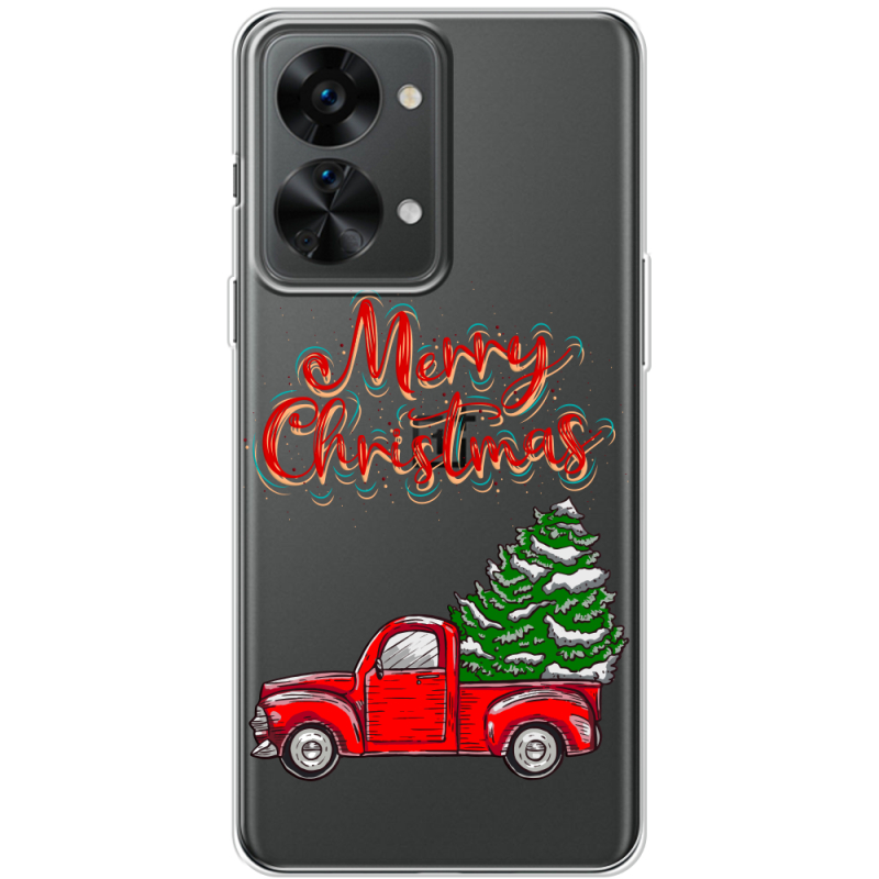 Прозрачный чехол BoxFace OnePlus Nord 2T 5G Holiday Car