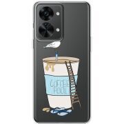 Прозрачный чехол BoxFace OnePlus Nord 2T 5G Segull in Cofee Pool