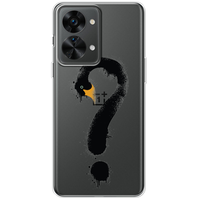 Прозрачный чехол BoxFace OnePlus Nord 2T 5G Swan question