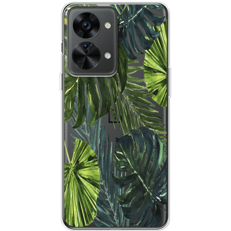 Прозрачный чехол BoxFace OnePlus Nord 2T 5G Palm Tree