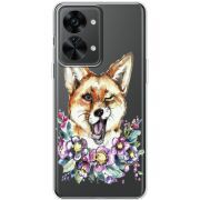 Прозрачный чехол BoxFace OnePlus Nord 2T 5G Winking Fox