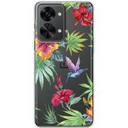 Прозрачный чехол BoxFace OnePlus Nord 2T 5G Tropical