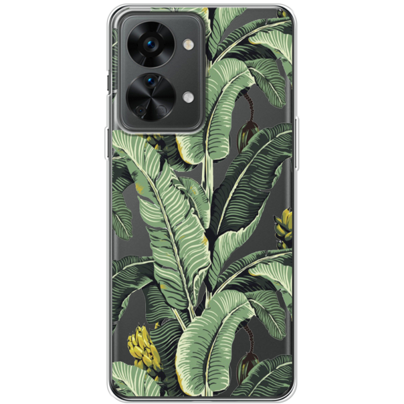 Прозрачный чехол BoxFace OnePlus Nord 2T 5G Banana Leaves