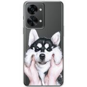 Прозрачный чехол BoxFace OnePlus Nord 2T 5G Husky