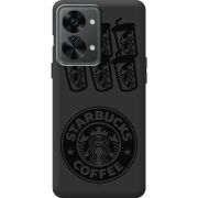 Черный чехол BoxFace OnePlus Nord 2T 5G Black Coffee