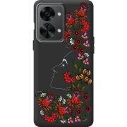 Черный чехол BoxFace OnePlus Nord 2T 5G 3D Ukrainian Muse