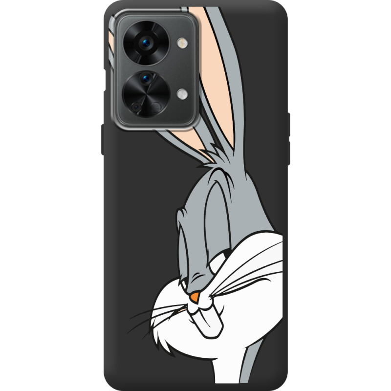 Черный чехол BoxFace OnePlus Nord 2T 5G Lucky Rabbit