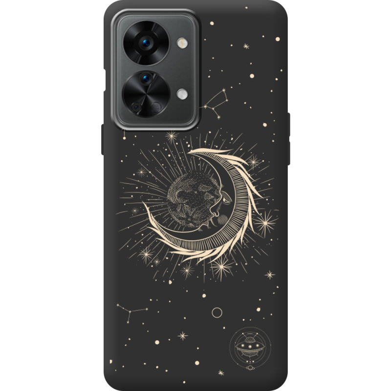 Черный чехол BoxFace OnePlus Nord 2T 5G Moon