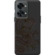 Черный чехол BoxFace OnePlus Nord 2T 5G Chinese Dragon