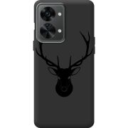 Черный чехол BoxFace OnePlus Nord 2T 5G Deer