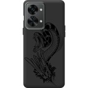 Черный чехол BoxFace OnePlus Nord 2T 5G Snake