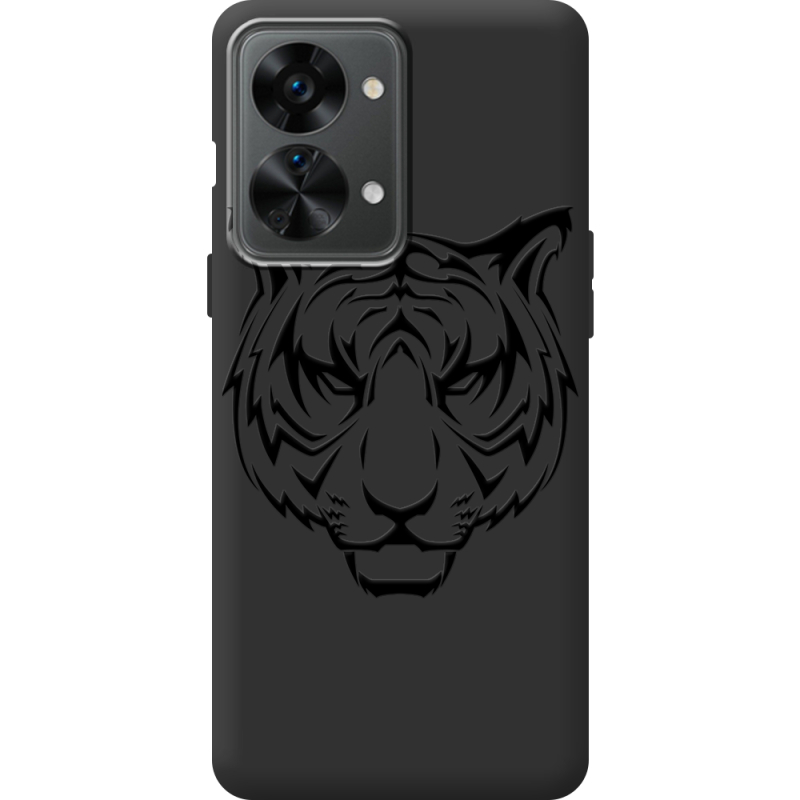 Черный чехол BoxFace OnePlus Nord 2T 5G Tiger