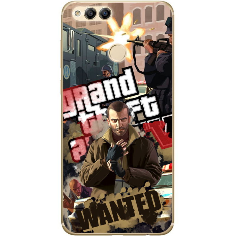 Чехол Uprint Honor 7x GTA 4