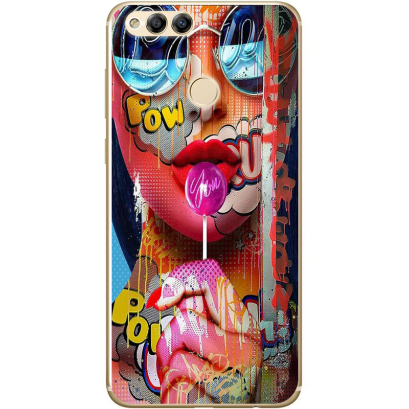 Чехол Uprint Honor 7x Colorful Girl