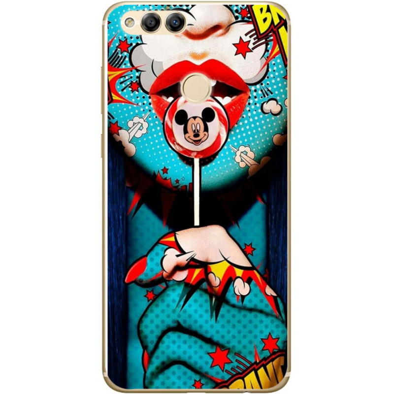 Чехол Uprint Honor 7x Girl Pop Art