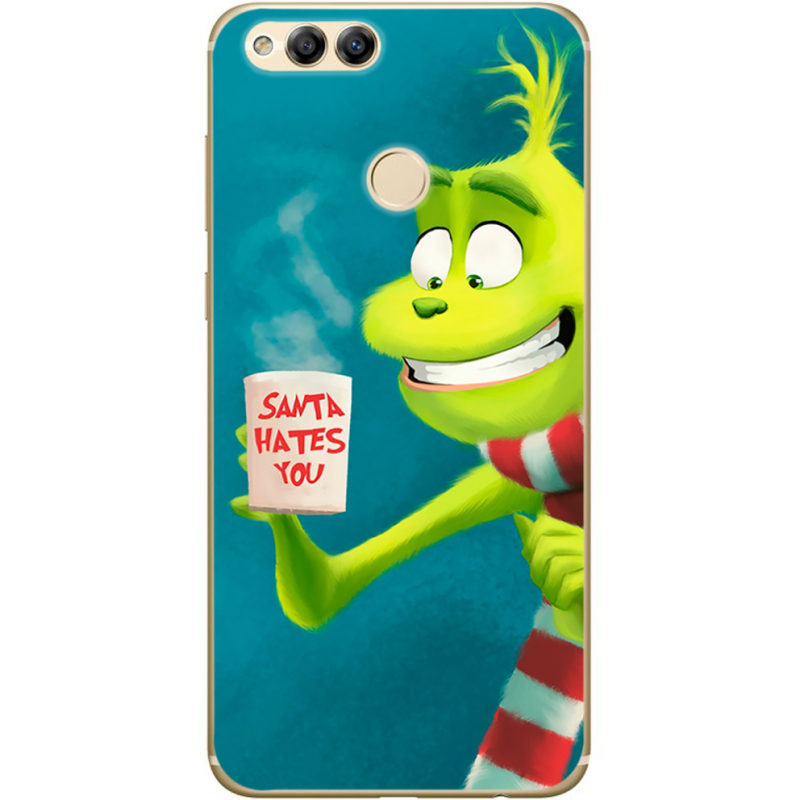 Чехол Uprint Honor 7x Santa Hates You