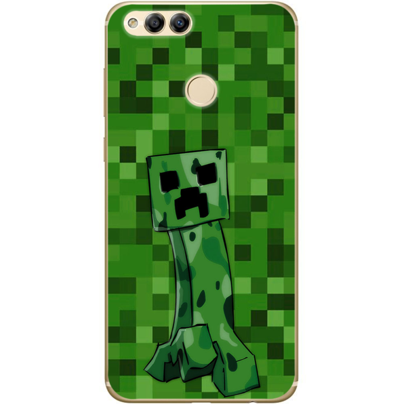 Чехол Uprint Honor 7x Minecraft Creeper